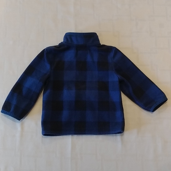 Joe Fresh Blue/Black Plaid Pullover Sweater - Picture 6 of 8